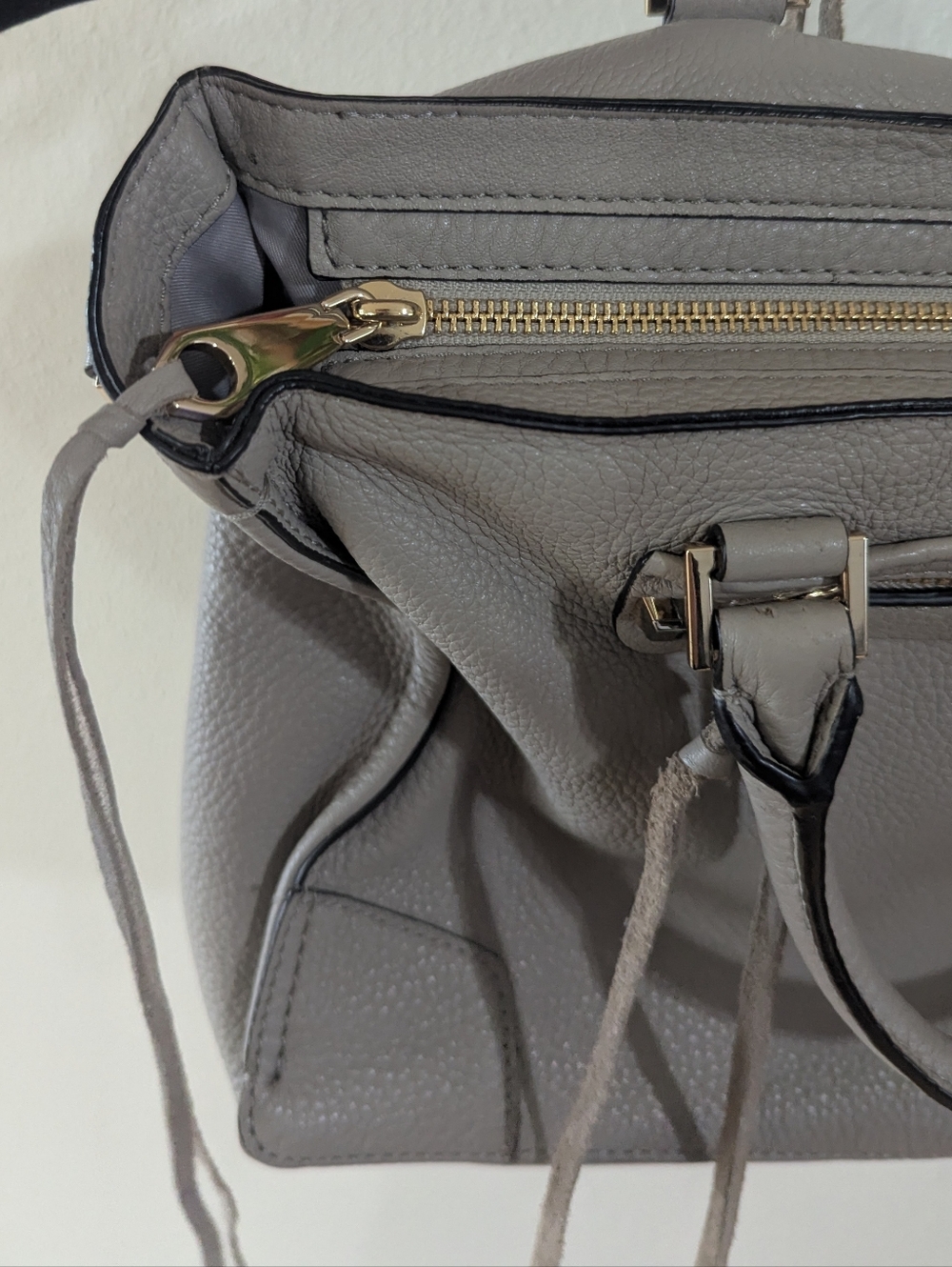 Rebecca Minkoff Taupe Handbag - Picture 7 of 13